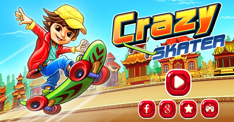 Crazy Skater artwork