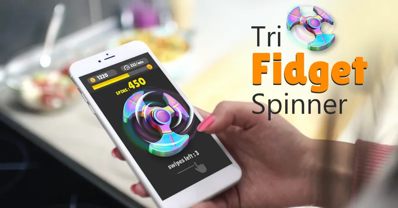 TRI Fidget Spinner artwork
